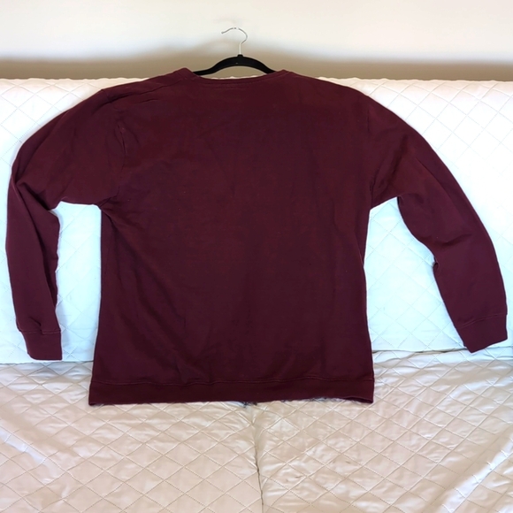 Fender Corona California Womans L Pull-Over Sweatshirt Maroon. - Picture 2 of 6